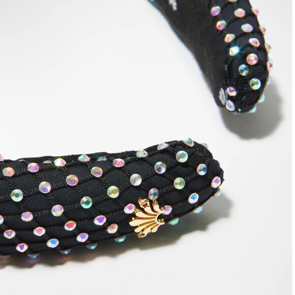 Lele Sadoughi Crystal Mesh Alice Headband